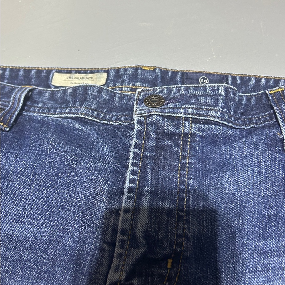 AG Adriano Goldschmeid Blue Jeans (The Graduate) (Tailored Leg) 
(Men’s 40 x 32) - Picture 5 of 11